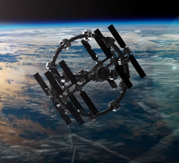 A Machine Revolving Around Earth